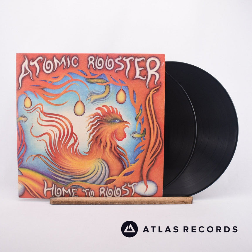 Atomic Rooster Home To Roost 2 x LP Vinyl Record - Front Cover & Record