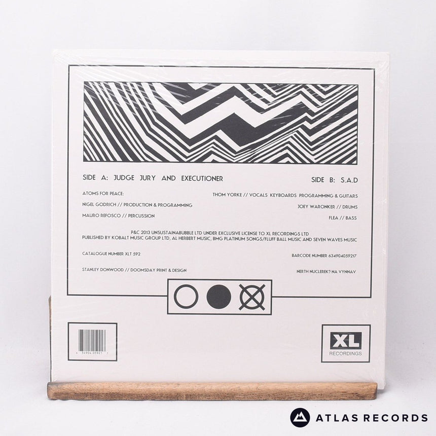 Atoms For Peace - Judge Jury And Executioner - 12" Vinyl Record - NM/EX