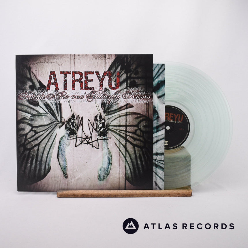 Atreyu Suicide Notes And Butterfly Kisses LP Vinyl Record - Front Cover & Record