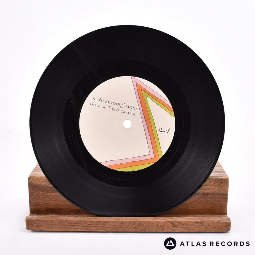 Au Revoir Simone - Through The Backyards - 7" Vinyl Record - NM/EX