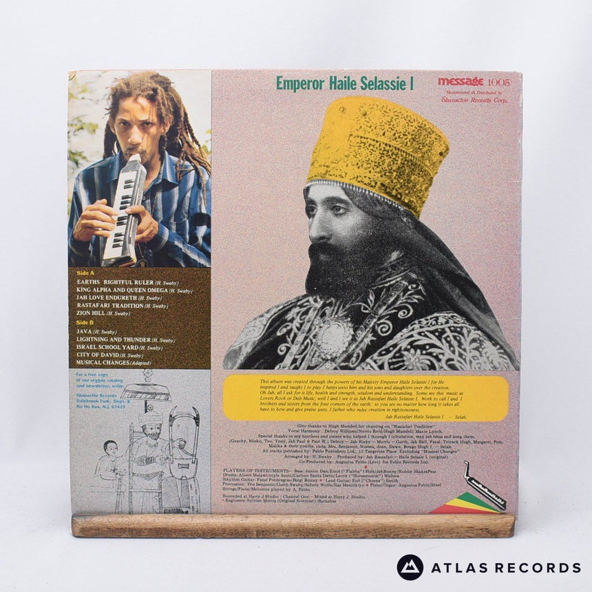Augustus Pablo - Earth's Rightful Ruler - Us LP Vinyl Record - EX/VG+