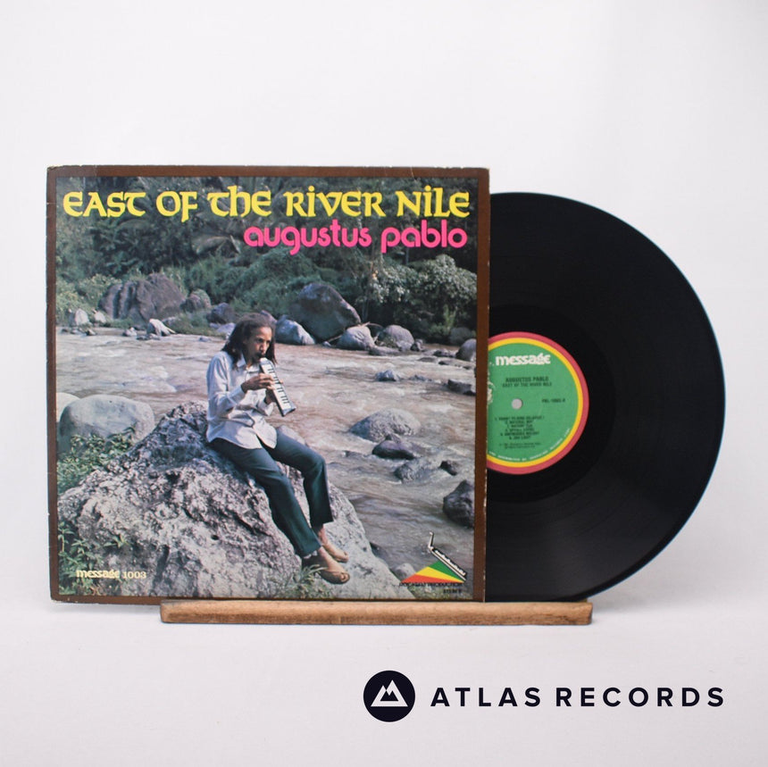 Augustus Pablo East Of The River Nile LP Vinyl Record - Front Cover & Record