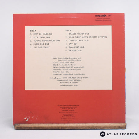 Augustus Pablo - King Tubby Meets Rockers Uptown - LP Vinyl Record - VG+/EX