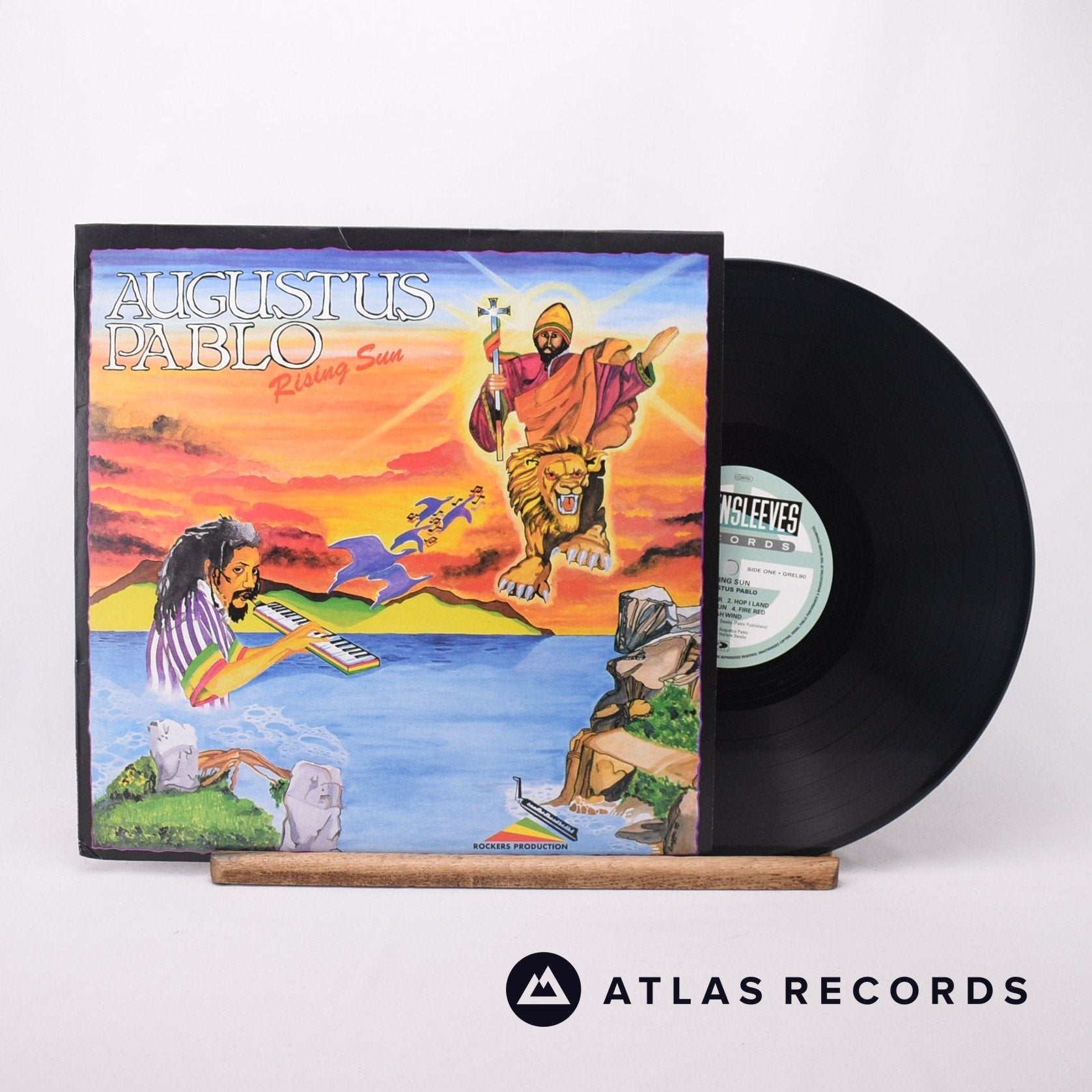 Augustus Pablo Rising Sun LP Vinyl Record NM/EX – Atlas Records