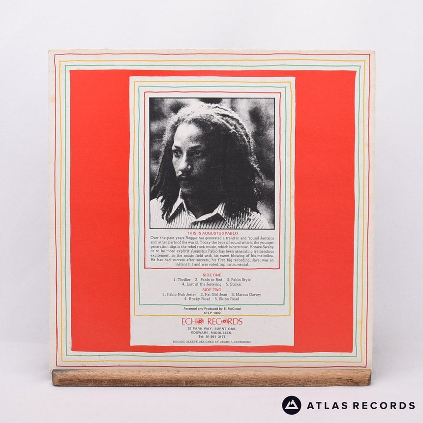 Augustus Pablo - Thriller - Reissue -A -B LP Vinyl Record - EX/EX