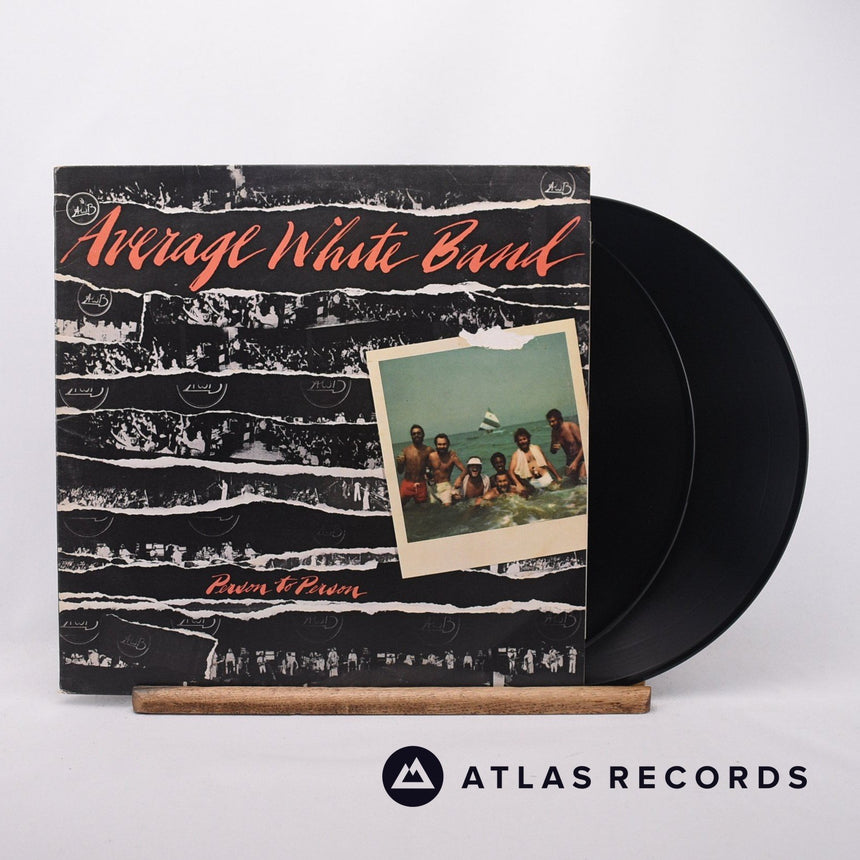 Average White Band Person To Person 2 x LP Vinyl Record - Front Cover & Record