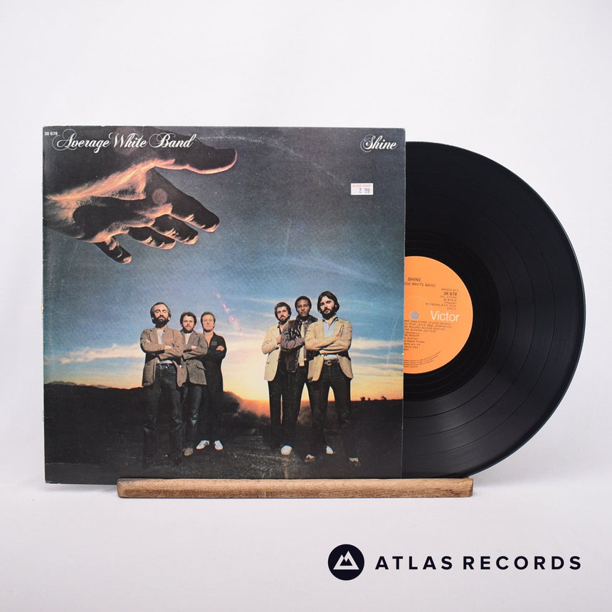 Average White Band Shine LP Vinyl Record - Front Cover & Record