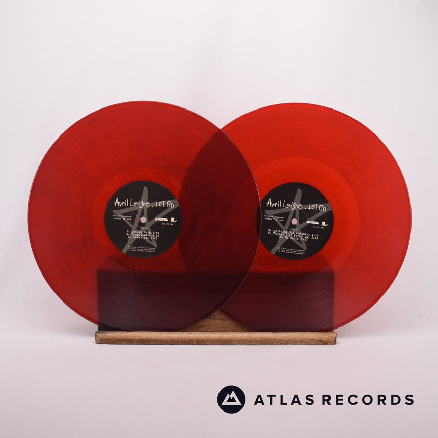 Avril Lavigne - Let Go - Red & Blue Marbled A B C D 2 x LP Vinyl Record - NM/NM