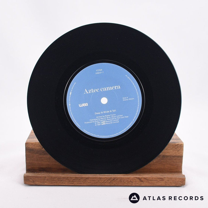 Aztec Camera - Deep & Wide & Tall - 7" Vinyl Record - EX/VG+