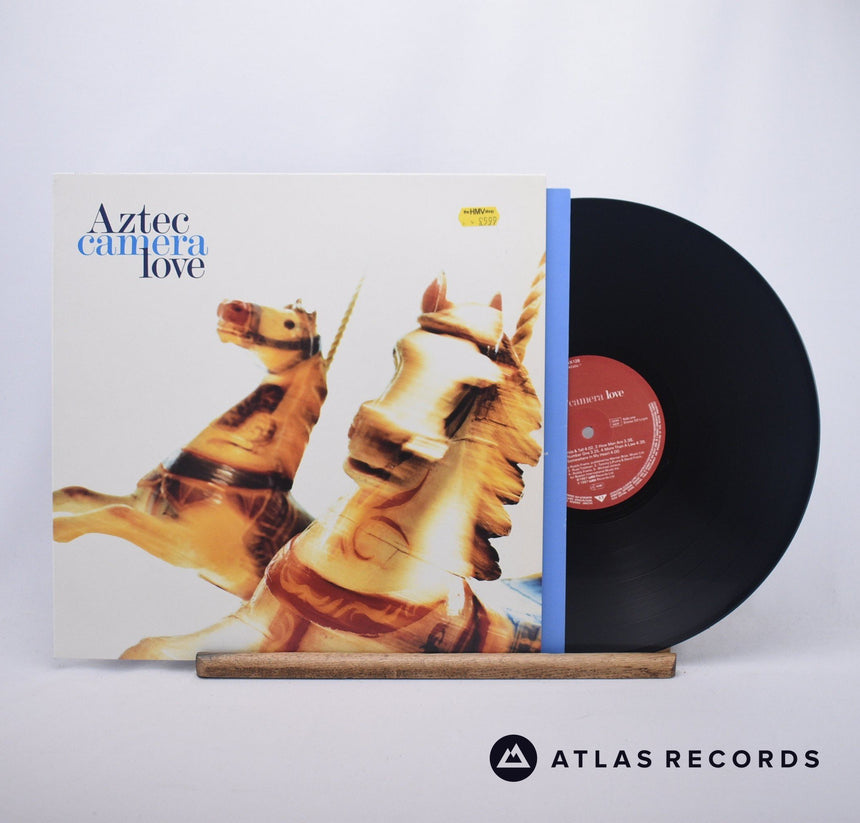 Aztec Camera Love LP Vinyl Record - Front Cover & Record