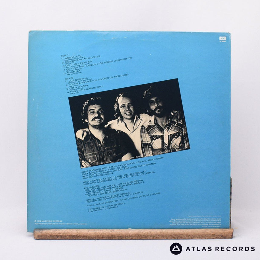 Azymuth - Light As A Feather - A-2E B-1E LP Vinyl Record - EX/EX