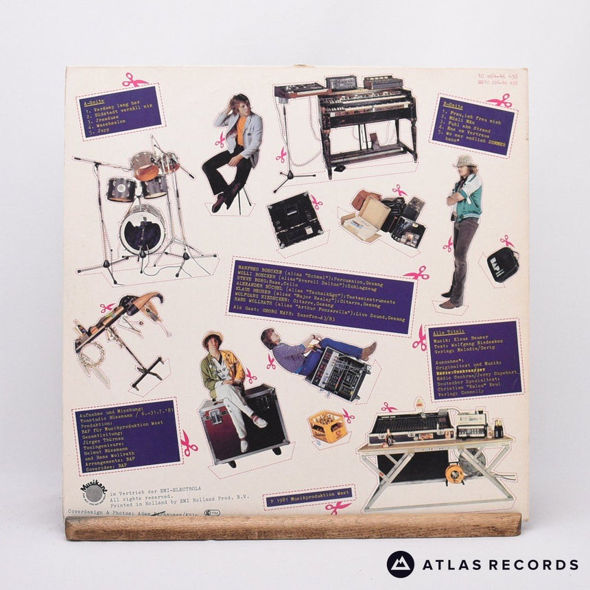 BAP - Für Usszeschnigge! - Poster Gatefold LP Vinyl Record - VG+/EX