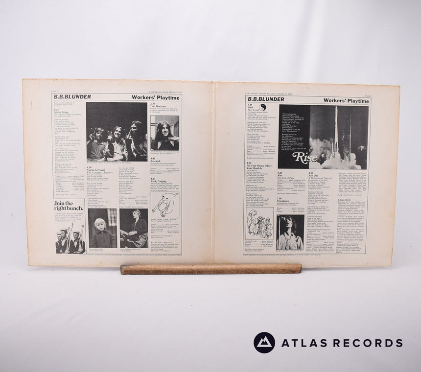 B.B. Blunder - Workers' Playtime - Gatefold LP Vinyl Record - VG+/EX