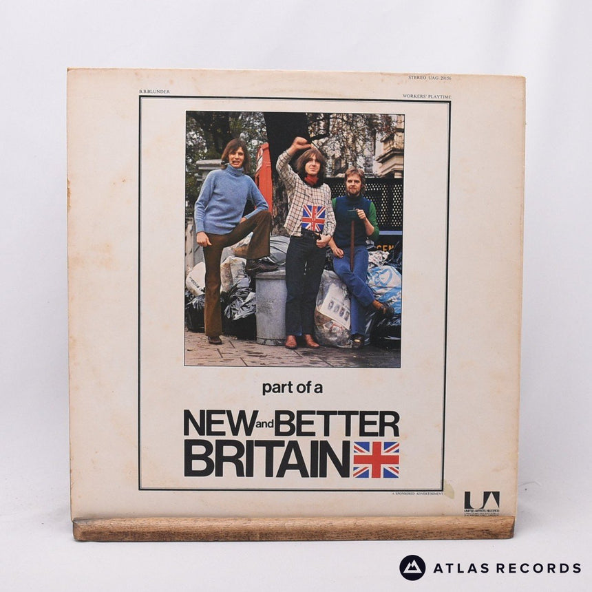 B.B. Blunder - Workers' Playtime - Gatefold LP Vinyl Record - VG+/EX