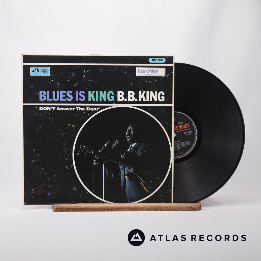 B.B. King Blues Is King LP Vinyl Record - Front Cover & Record