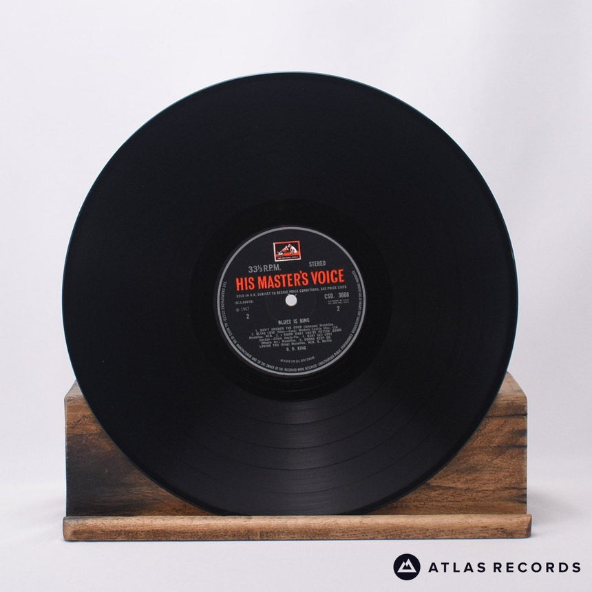 B.B. King - Blues Is King - A-1 B-1 LP Vinyl Record - VG+/EX