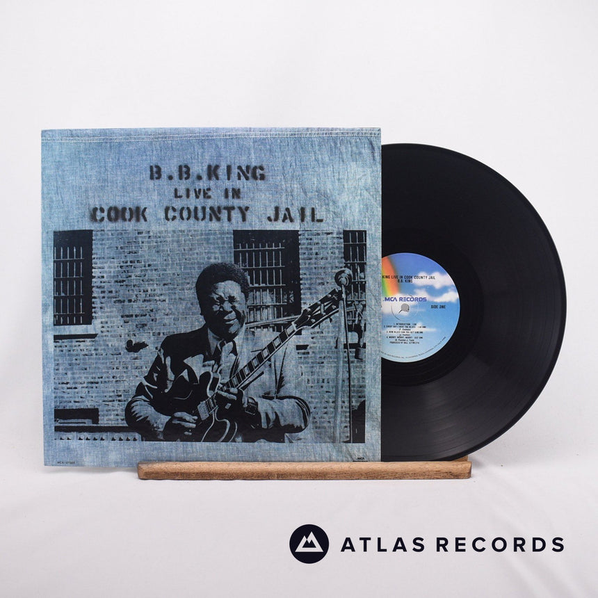 B.B. King Live In Cook County Jail LP Vinyl Record - Front Cover & Record