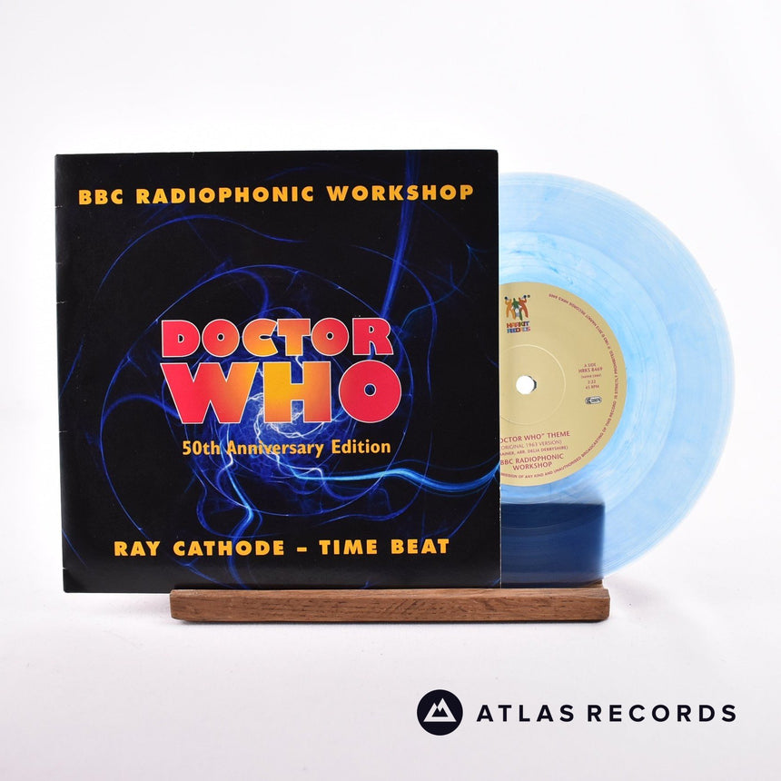 BBC Radiophonic Workshop Doctor Who 7" Vinyl Record - Front Cover & Record