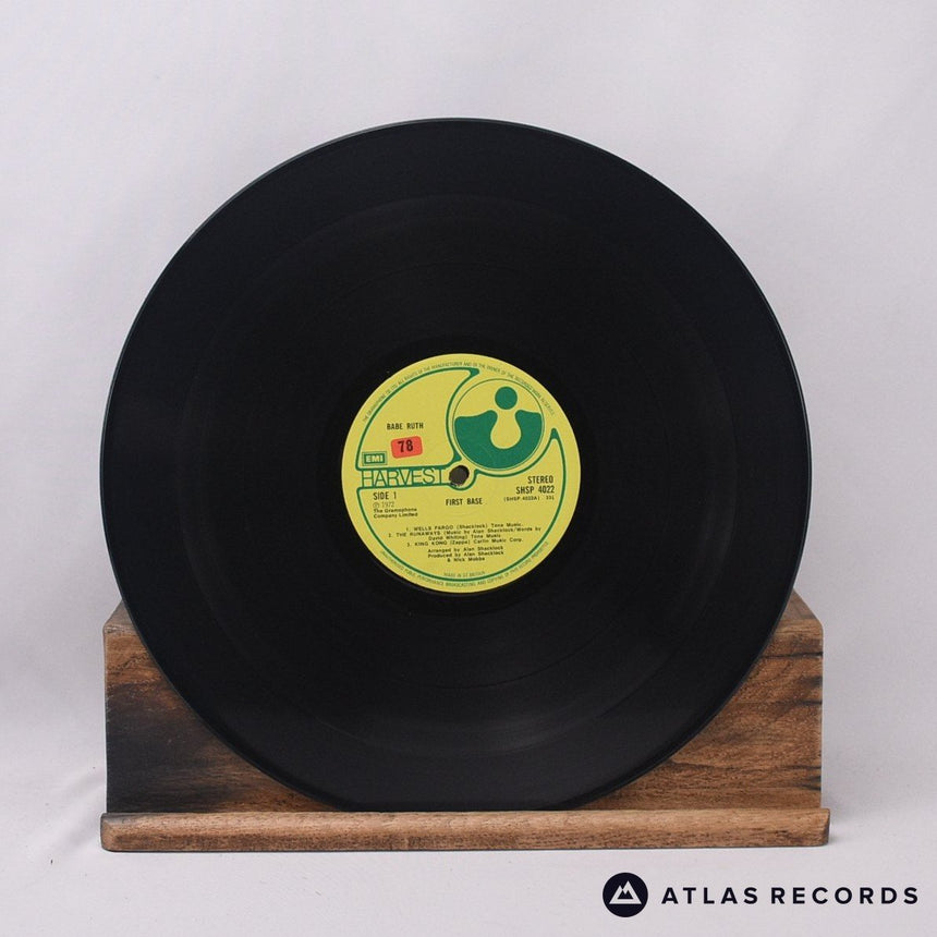 Babe Ruth - First Base - Repress A-1 B-1 LP Vinyl Record - VG+/EX