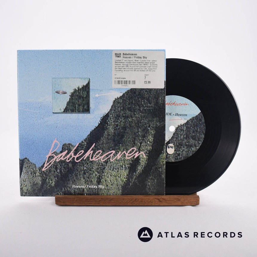 Babeheaven Heaven 7" Vinyl Record - Front Cover & Record