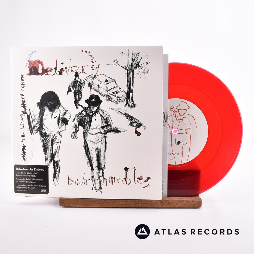Babyshambles Delivery 7" Vinyl Record - Front Cover & Record