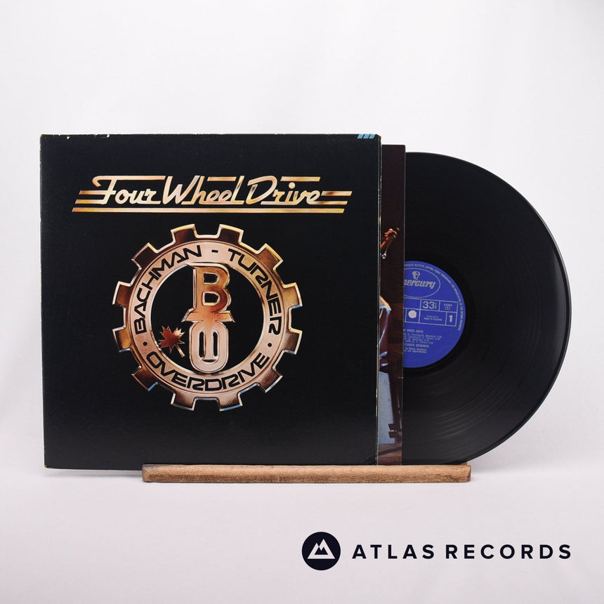 Bachman-Turner Overdrive Four Wheel Drive LP Vinyl Record - Front Cover & Record