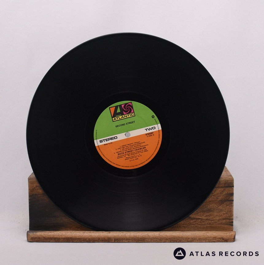 Back Street Crawler - 2nd Street - A2 B1 LP Vinyl Record - EX/NM