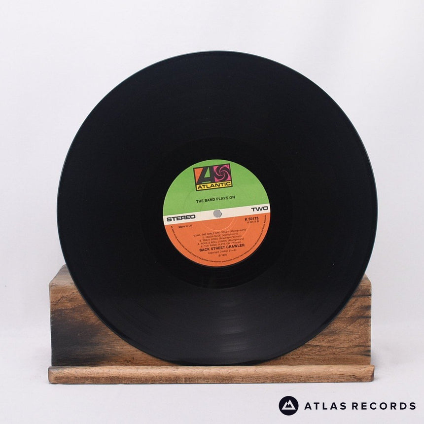 Back Street Crawler - The Band Plays On - LP Vinyl Record - VG+/EX