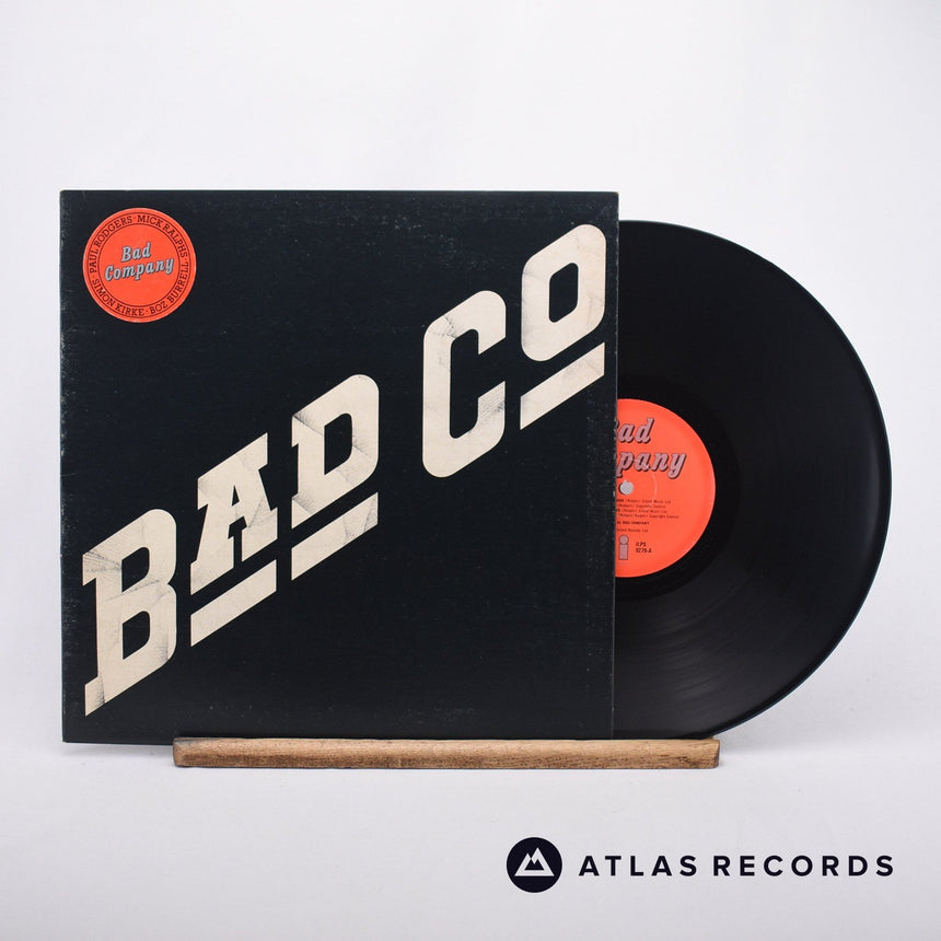 Bad Company Bad Co LP Vinyl Record - Front Cover & Record