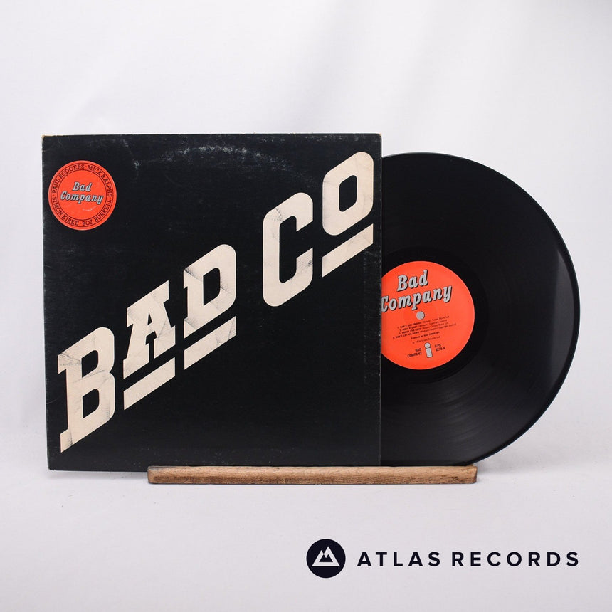 Bad Company Bad Co LP Vinyl Record - Front Cover & Record
