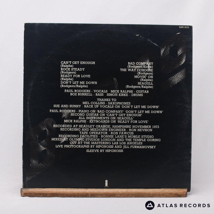 Bad Company - Bad Company - Reissue Gatefold A-2 B1 LP Vinyl Record - VG+/EX