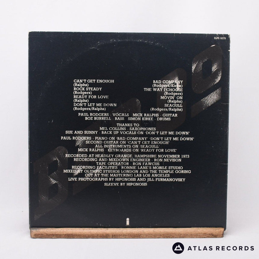 Bad Company - Bad Company - Repress Gatefold LP Vinyl Record - VG+/EX