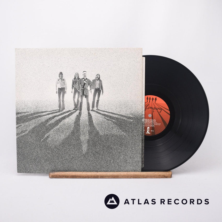 Bad Company Burnin' Sky LP Vinyl Record - Front Cover & Record