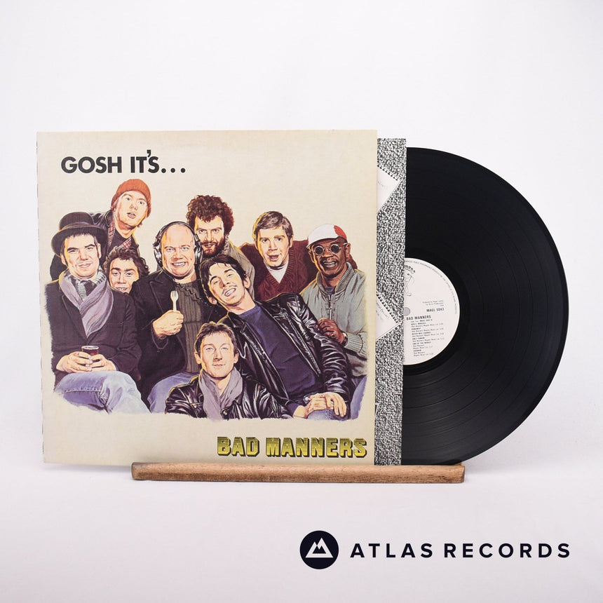 Bad Manners Gosh It's... LP Vinyl Record - Front Cover & Record