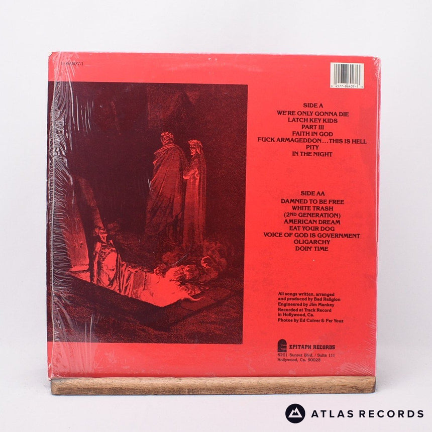 Bad Religion - How Could Hell Be Any Worse? - Insert LP Vinyl Record - VG+/EX
