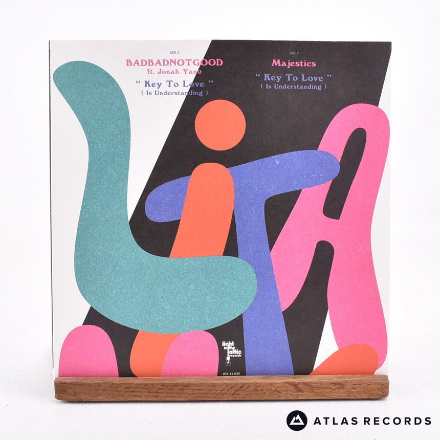 BadBadNotGood - Key To Love - Pink 7" Vinyl Record - NM/NM