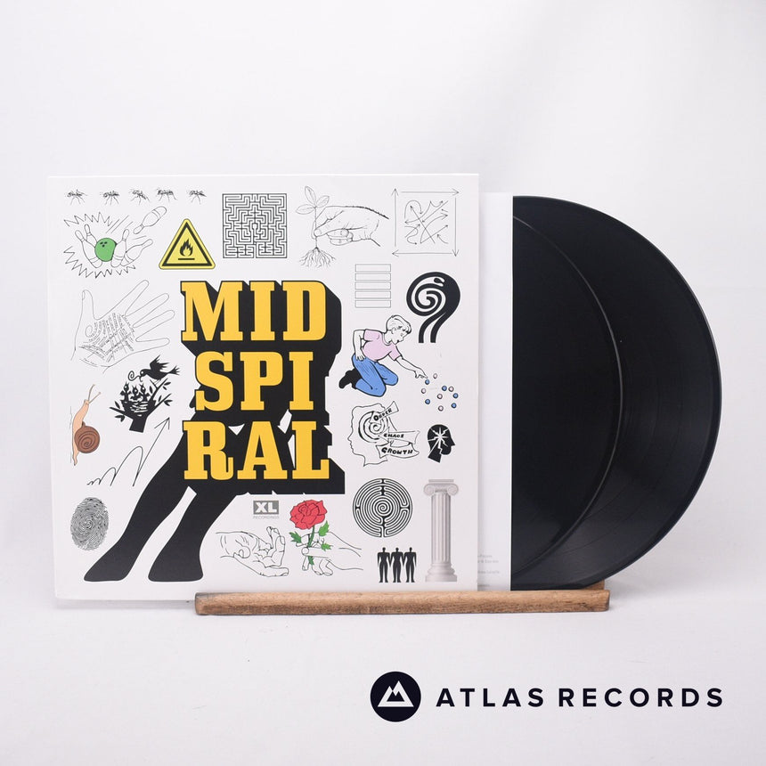 BadBadNotGood Mid Spiral 2 x LP Vinyl Record - Front Cover & Record