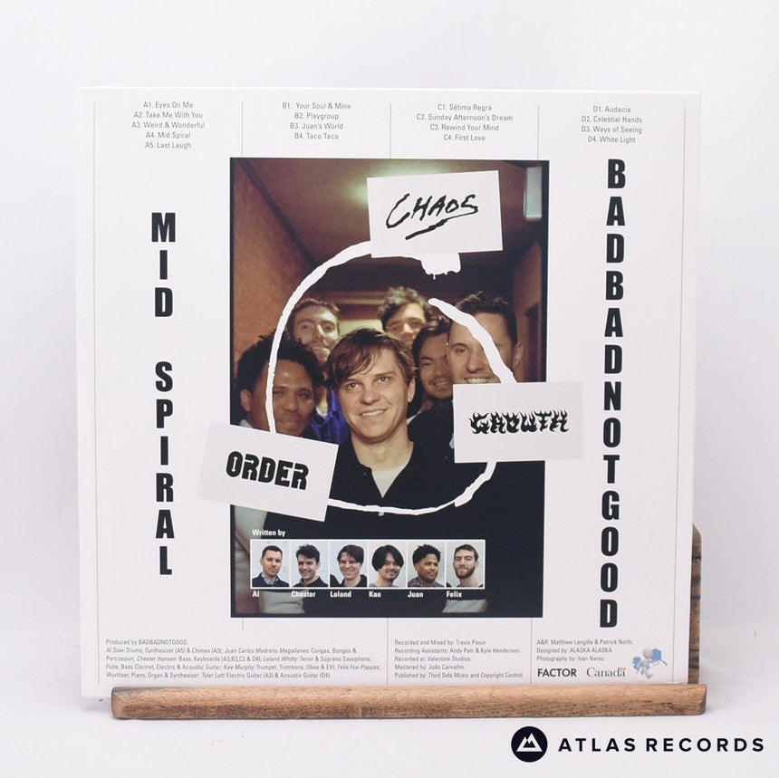 BadBadNotGood - Mid Spiral - Insert A1 B1 C1 D1 2 x LP Vinyl Record - EX/EX
