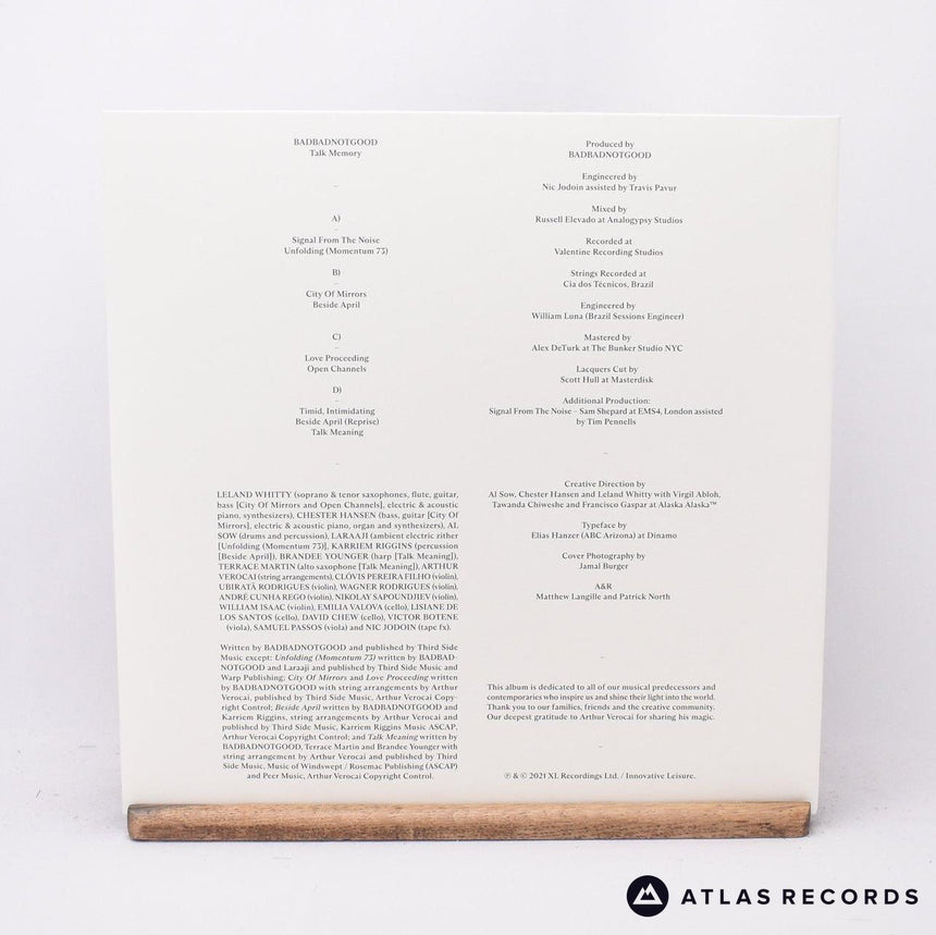 BadBadNotGood - Talk Memory - Masterdisk Special Cut 2 x LP Vinyl Record - EX/EX