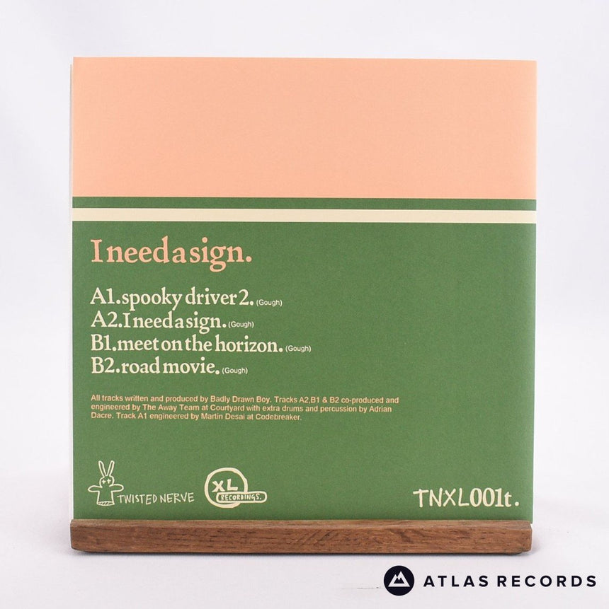 Badly Drawn Boy - EP3 - Limited Edition 7" EP Vinyl Record - EX/VG+