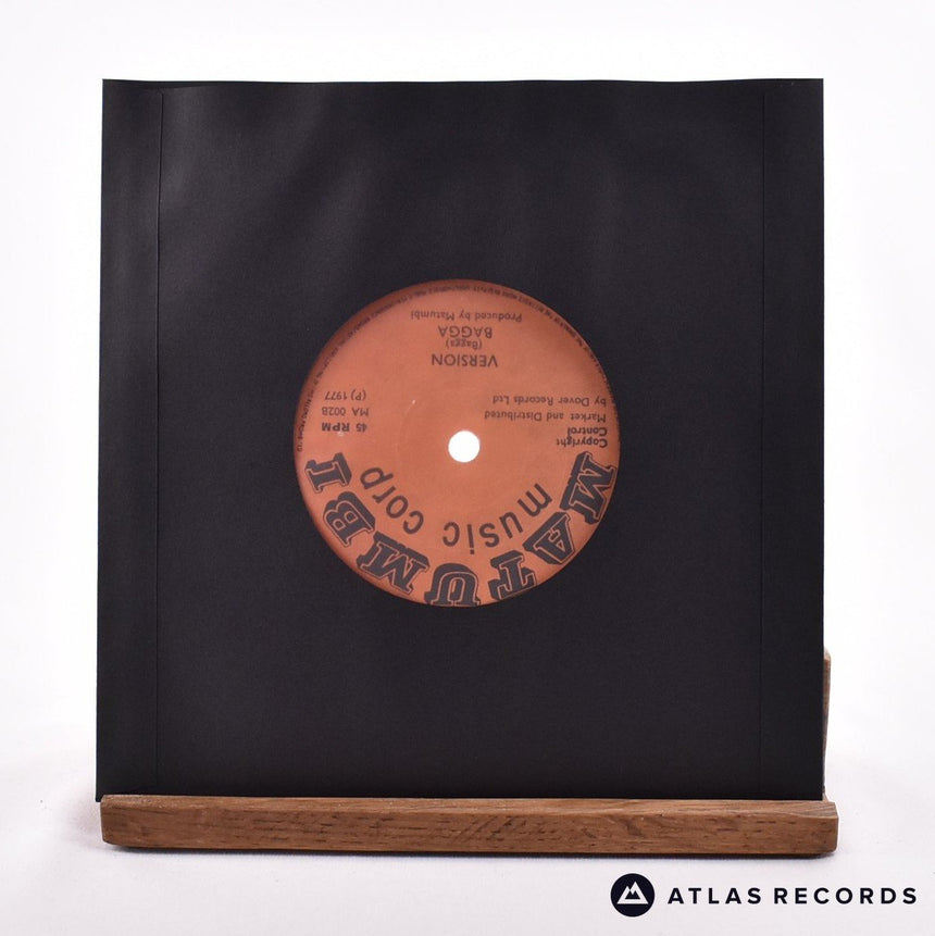 Bagga Matumbi - Daughter Of Zion - 7" Vinyl Record - EX