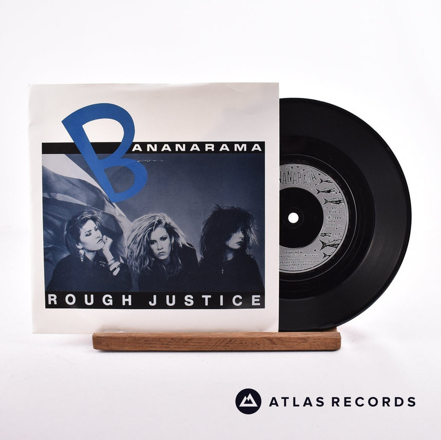 Bananarama Rough Justice 7" Vinyl Record - Front Cover & Record