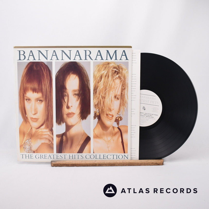 Bananarama The Greatest Hits Collection LP Vinyl Record - Front Cover & Record