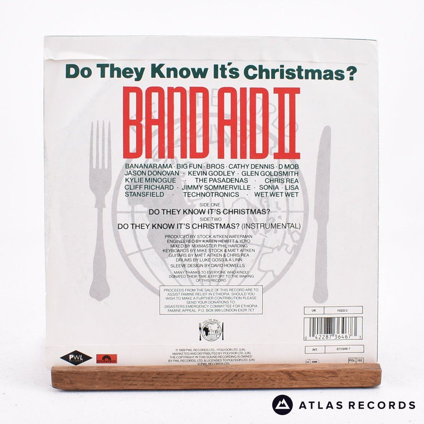 Band Aid II - Do They Know It's Christmas? - 7" Vinyl Record - VG+/EX