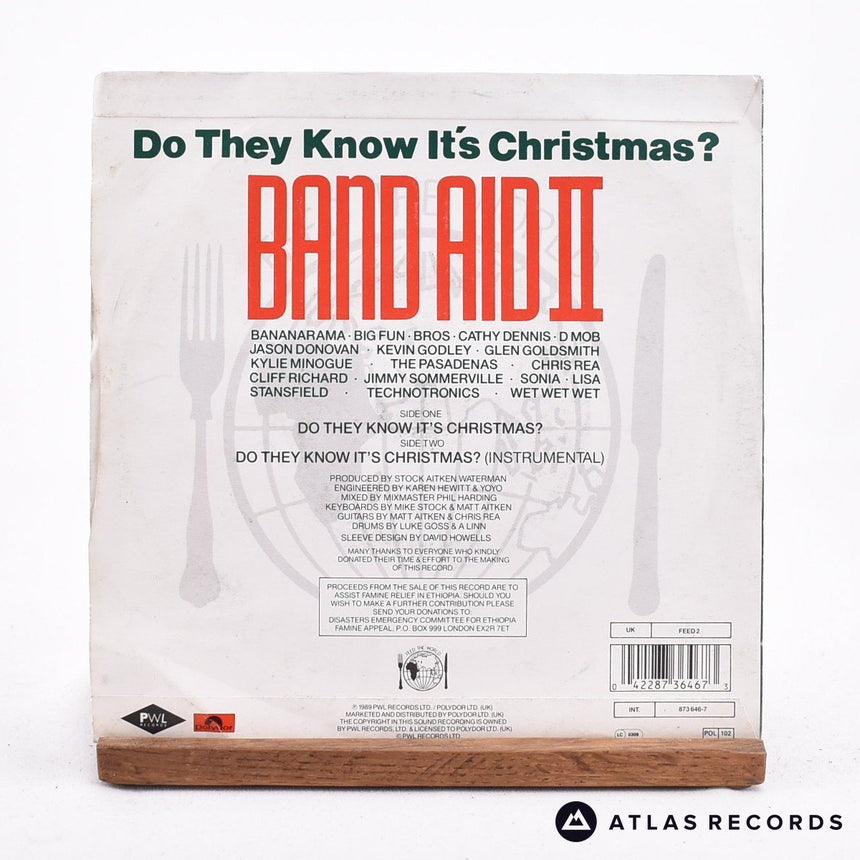Band Aid II - Do They Know It's Christmas? - 7" Vinyl Record - VG+/VG+