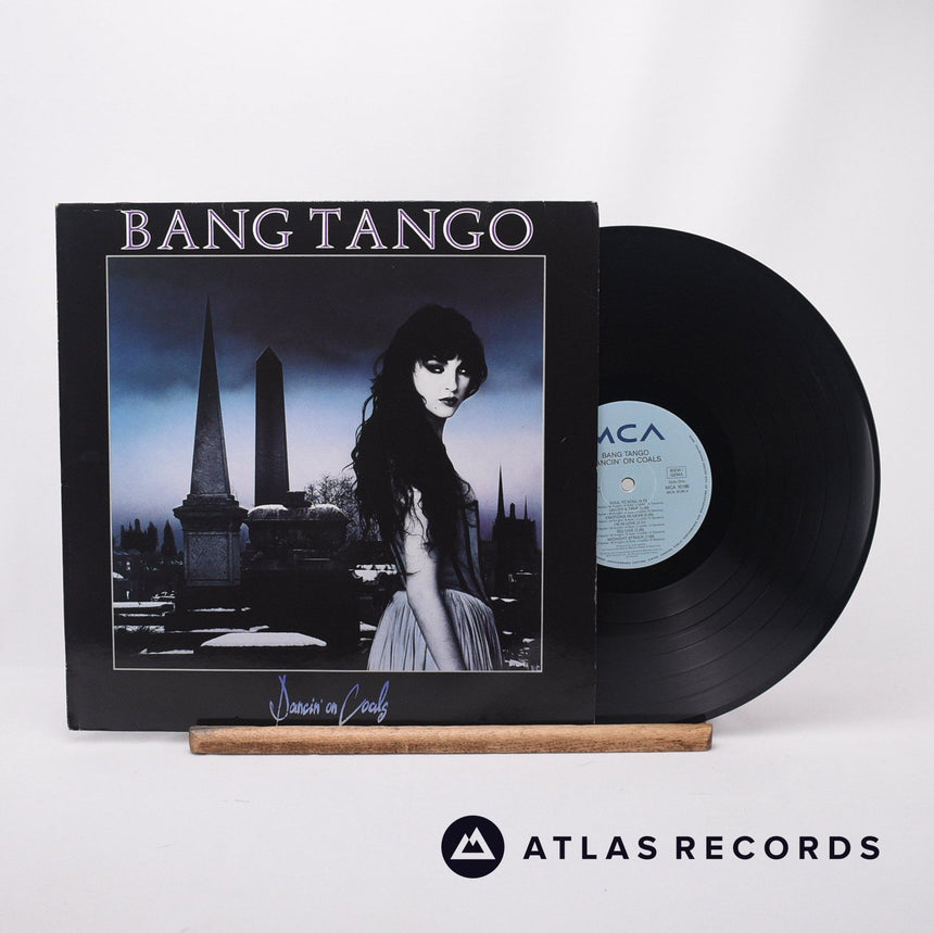 Bang Tango Dancin' On Coals LP Vinyl Record - Front Cover & Record