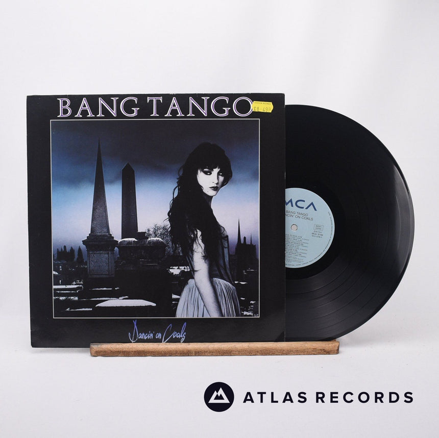 Bang Tango Dancin' On Coals LP Vinyl Record - Front Cover & Record