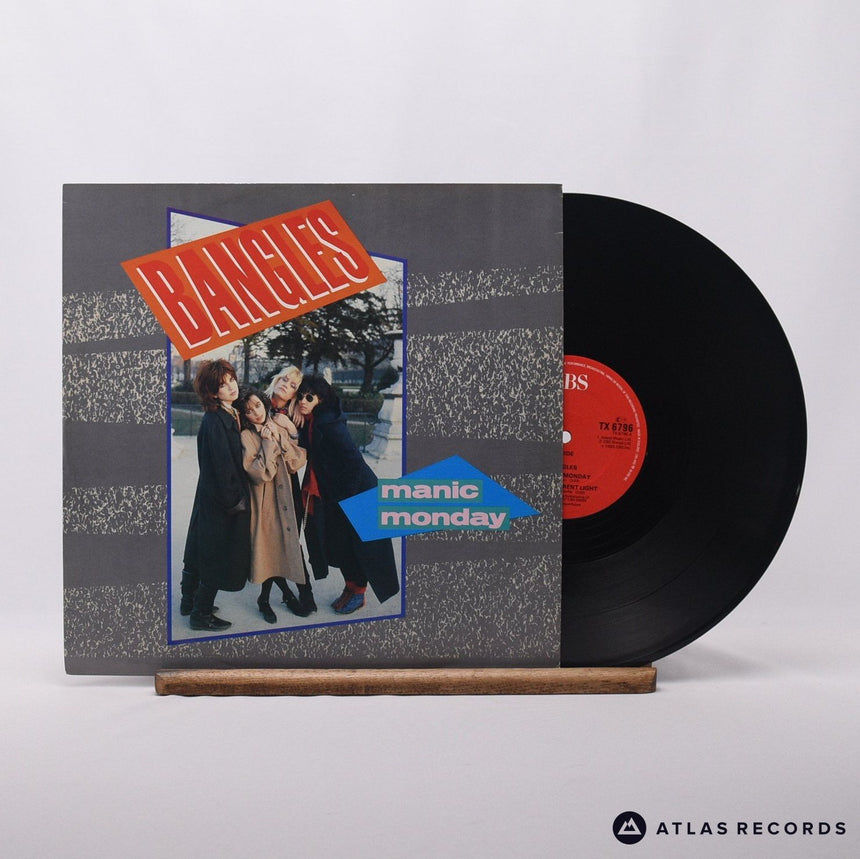 Bangles Manic Monday 12" Vinyl Record - Front Cover & Record