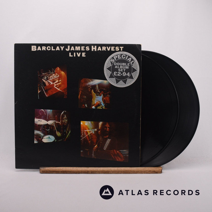 Barclay James Harvest Live 2 x LP Vinyl Record - Front Cover & Record