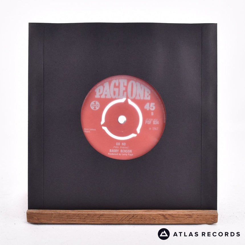 Barry Benson - I Can't Wait - 7" Vinyl Record - VG+